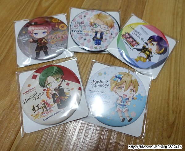 あんスタ75mm缶バッジセット ユニット別 プラチナコメット Platina Comet Booth