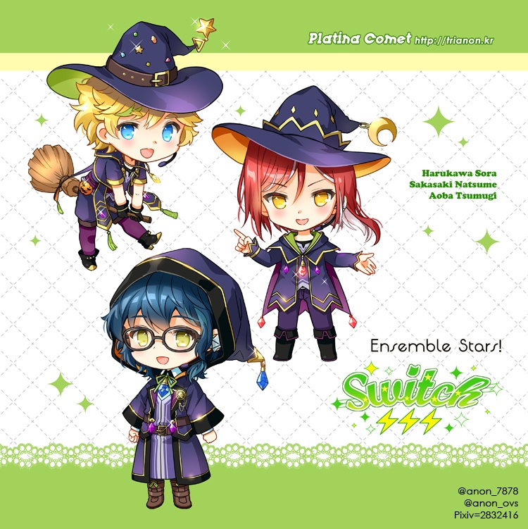 あんスタミニ四角ハンドタオル