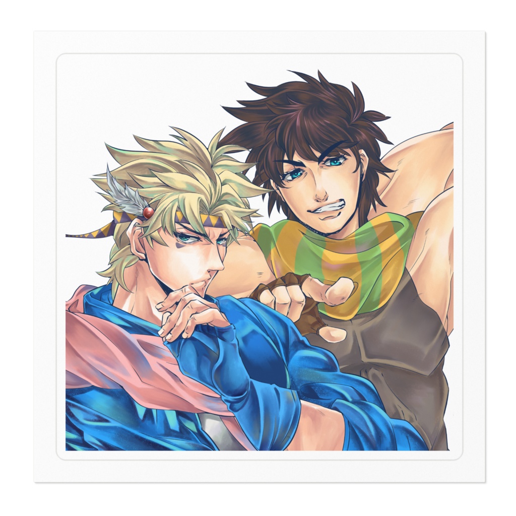 *ジョセフ&シーザーステッカー*