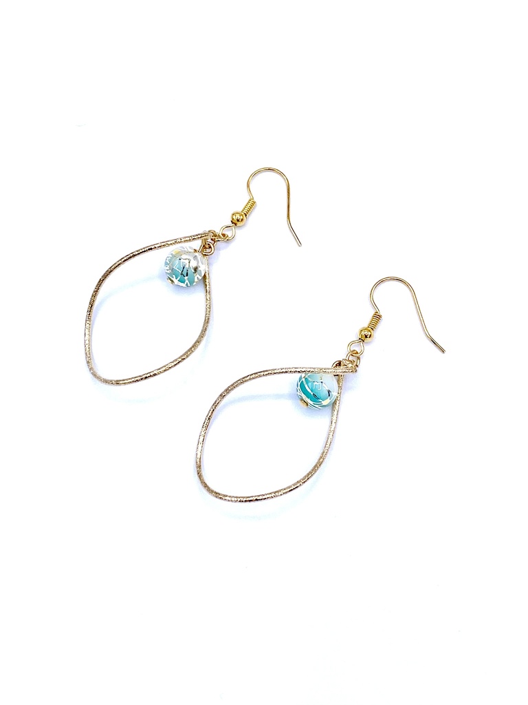 *ねじり和風ピアス大*