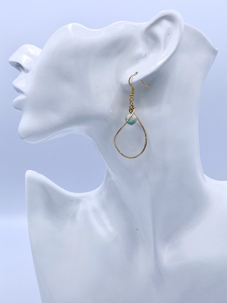 *ねじり和風ピアス大*