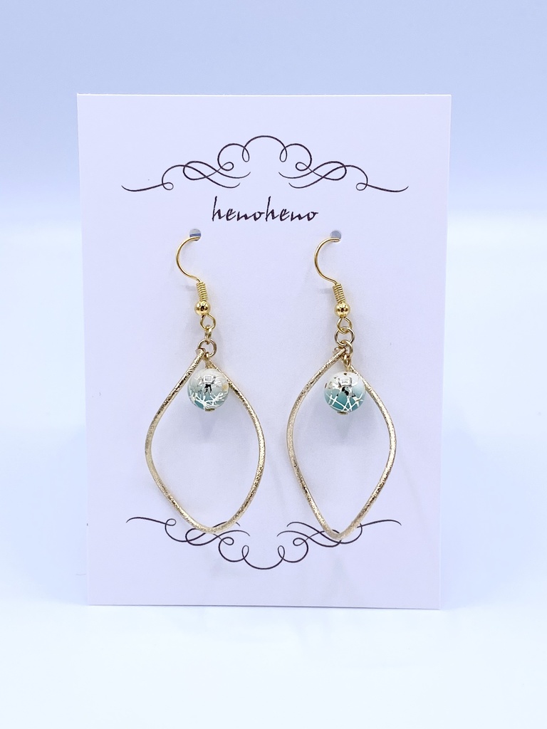 *ねじり和風ピアス大*