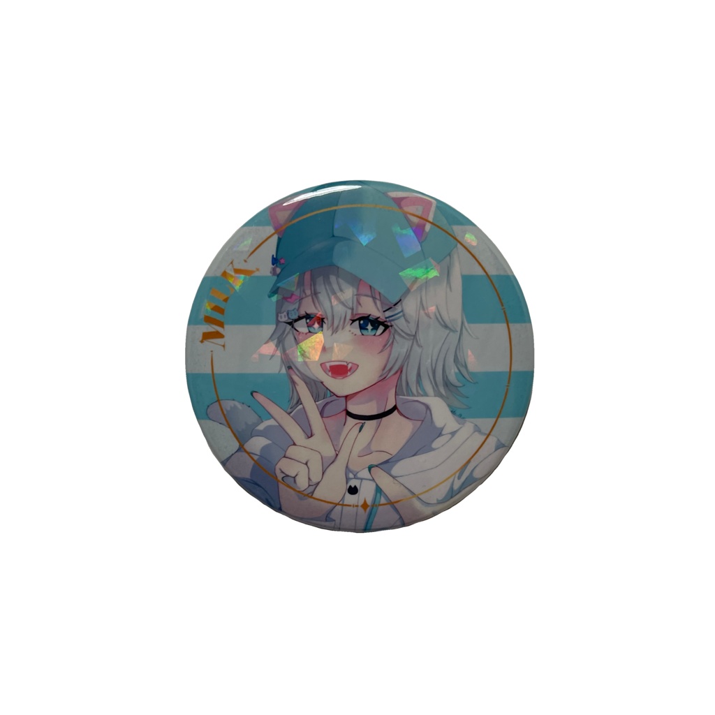 Party☆People☆Princessみるく　缶バッジ