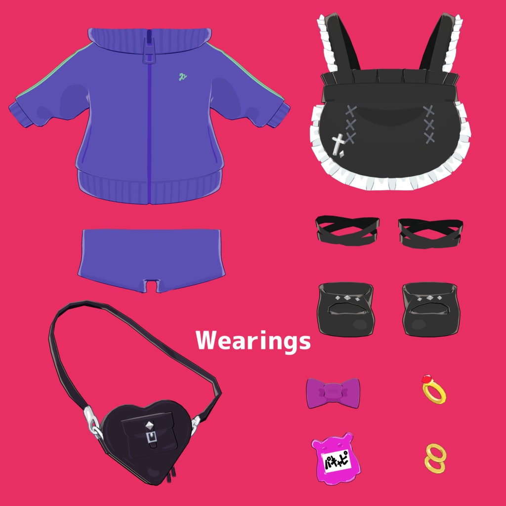 オリジナル3Dモデル「パキャピ / Pakyapi」