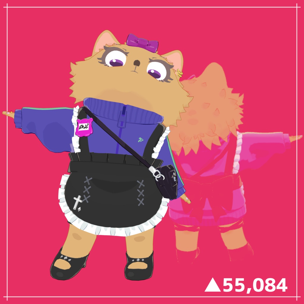 オリジナル3Dモデル「パキャピ / Pakyapi」