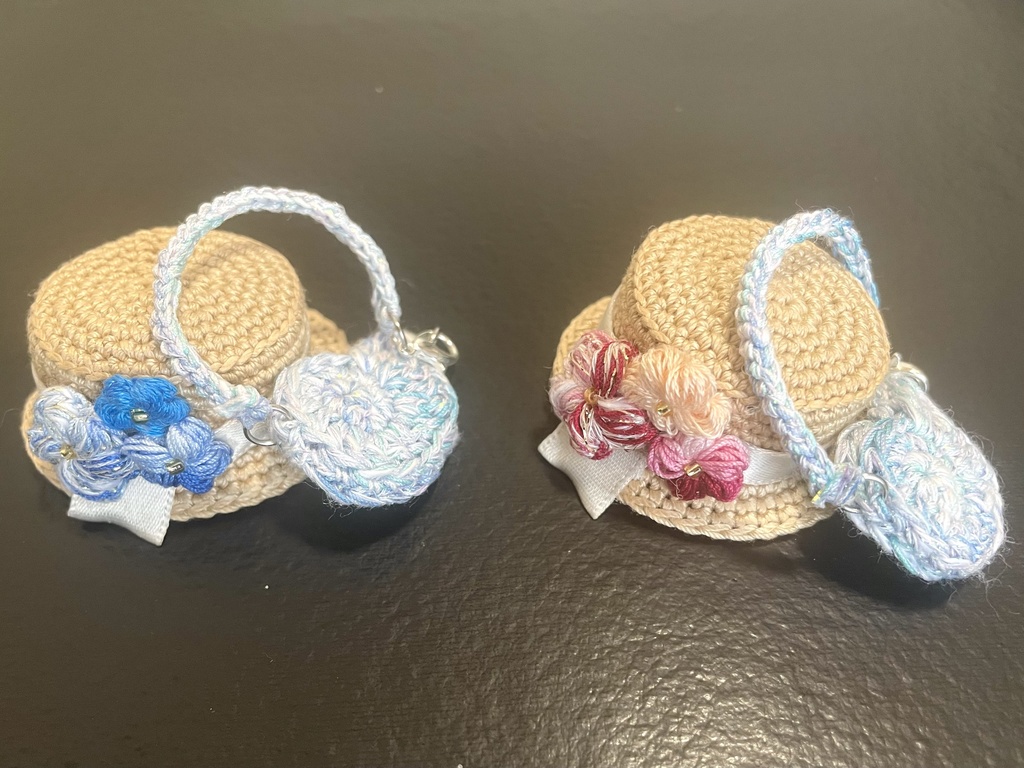 【10cmぬい対応】海辺の思い出〜ちいさなお出かけセット〜(全2色/マゼンタ・ブルー)