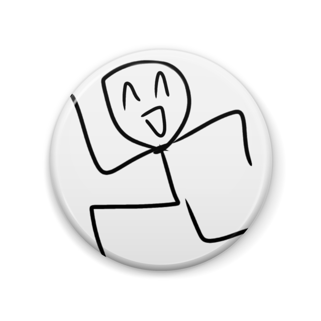 ピウス缶バッジ(標準)