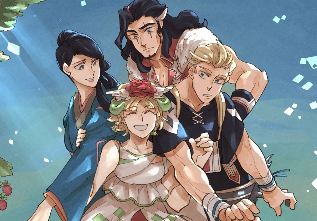 【サガスカ 】ポストカードブック【8枚組】