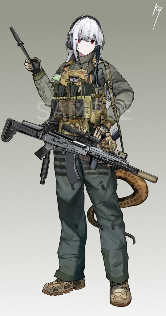 Commission for:立绘/立ち絵/Full-body illustration