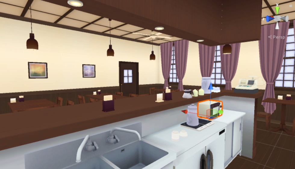 カフェ(喫茶店) 3Dモデル