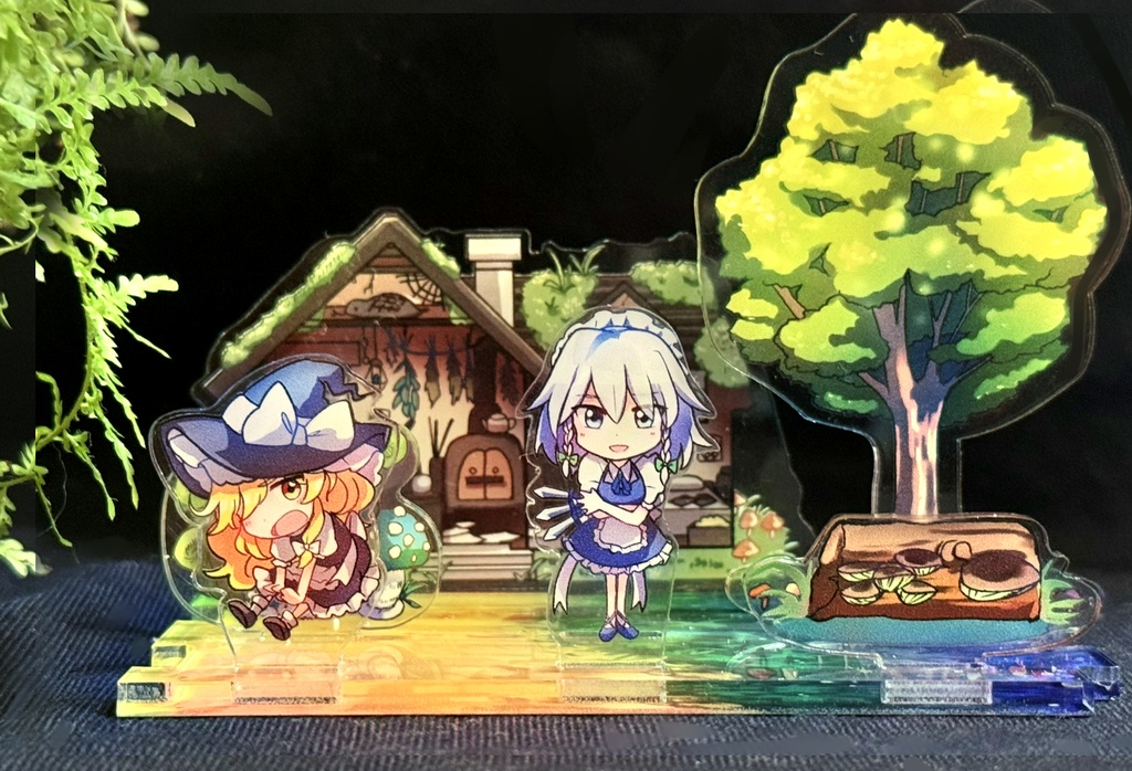 アクリルジオラマスタンド 魔法の森④霧雨邸 萃夢想Ver.(咲マリ)