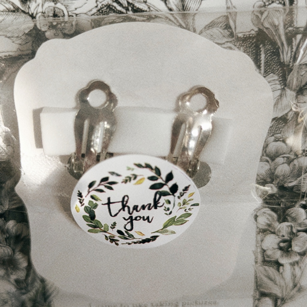 愛弟子イメージイヤリング朱【イヤリング】