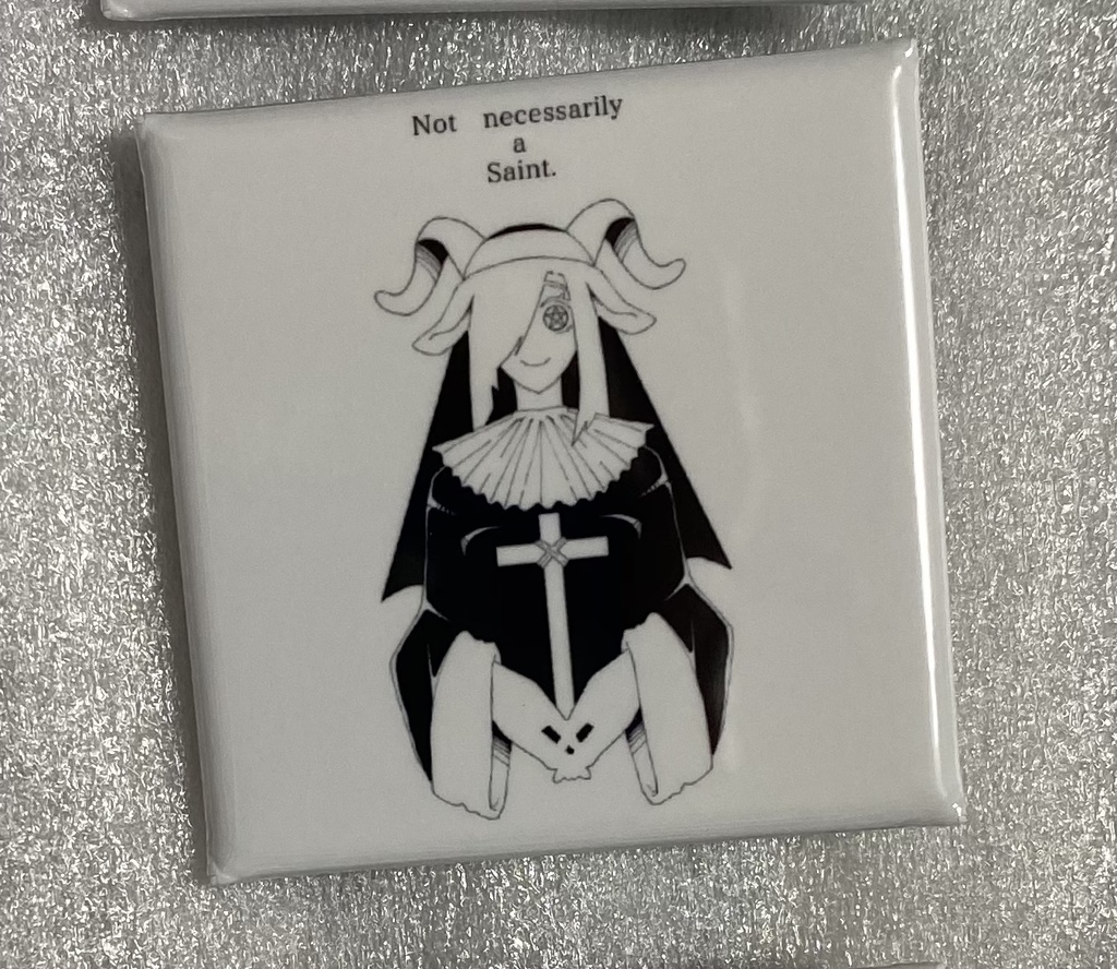 スクエア缶バッジ