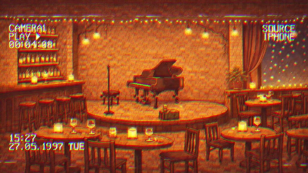 【フリーBGM】休日前夜のバーにて