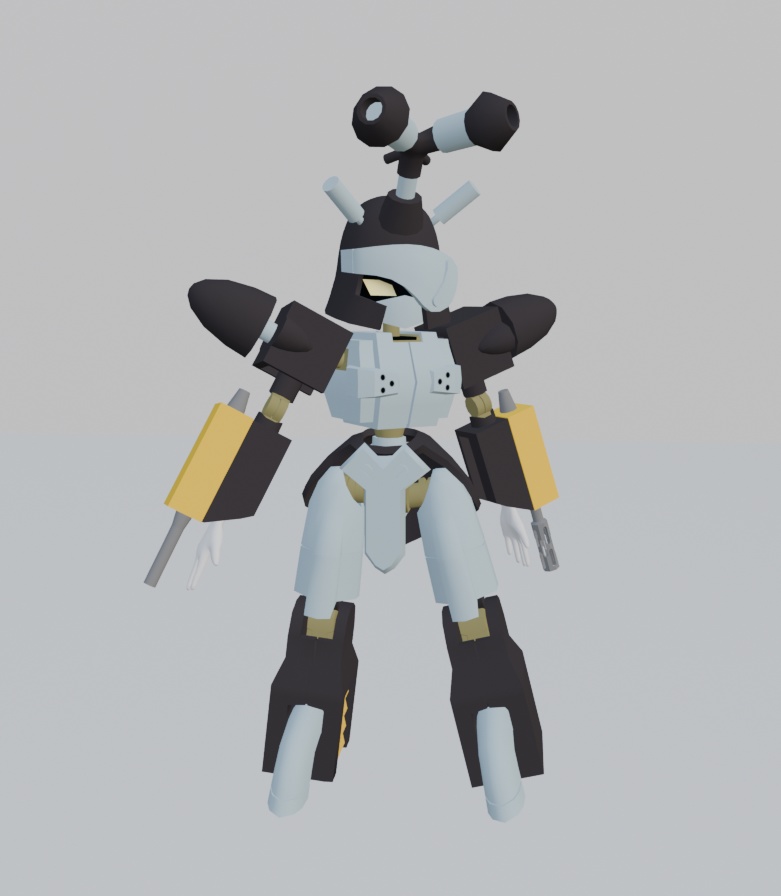 メダロット　ブラックビートル　アバター【VRChat対応／二次創作】