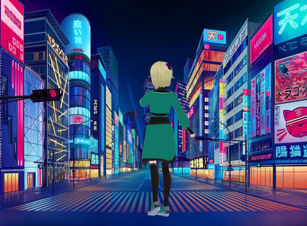 【VRoid用】女性用侍衣装 | SAMURAI OUTFIT