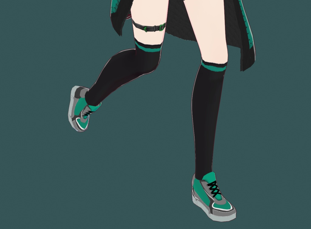 【VRoid用】女性用侍衣装 | SAMURAI OUTFIT