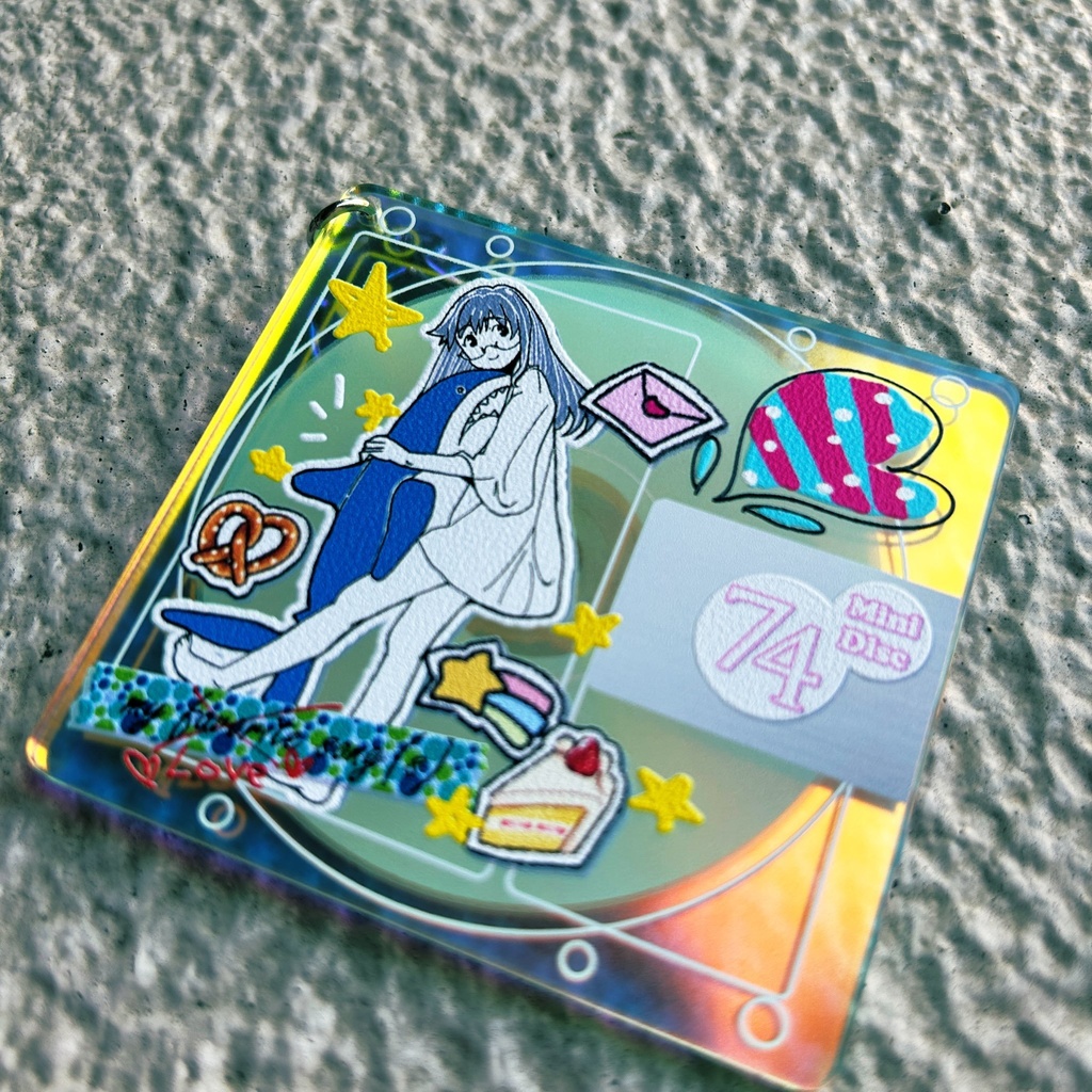 MDアクリルキーホルダー