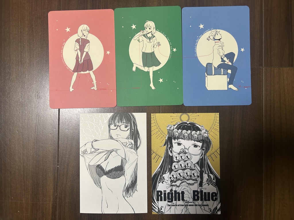 ポストカードぎゅうぎゅう詰めセット（７枚入り）