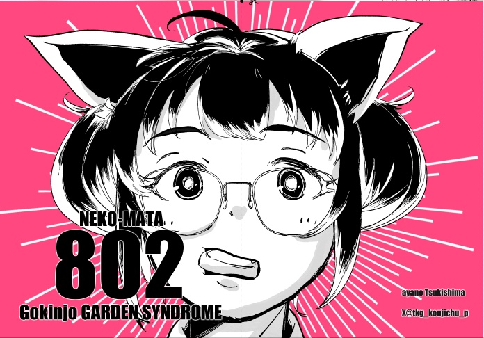 コピー本イラスト集「NEKO-MATA 802 Gokinjo GARDEN SYNDROME」