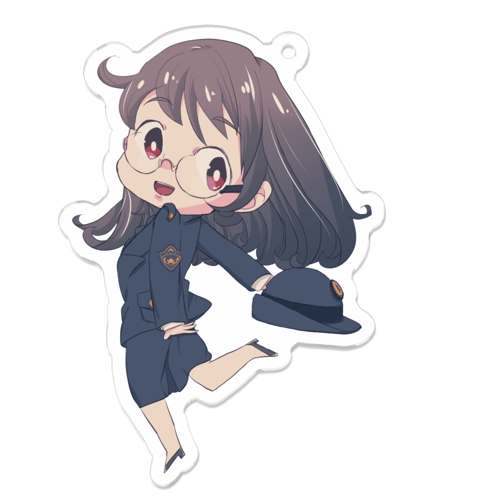 アクリルキーホルダー（りっちゃん制服ver）