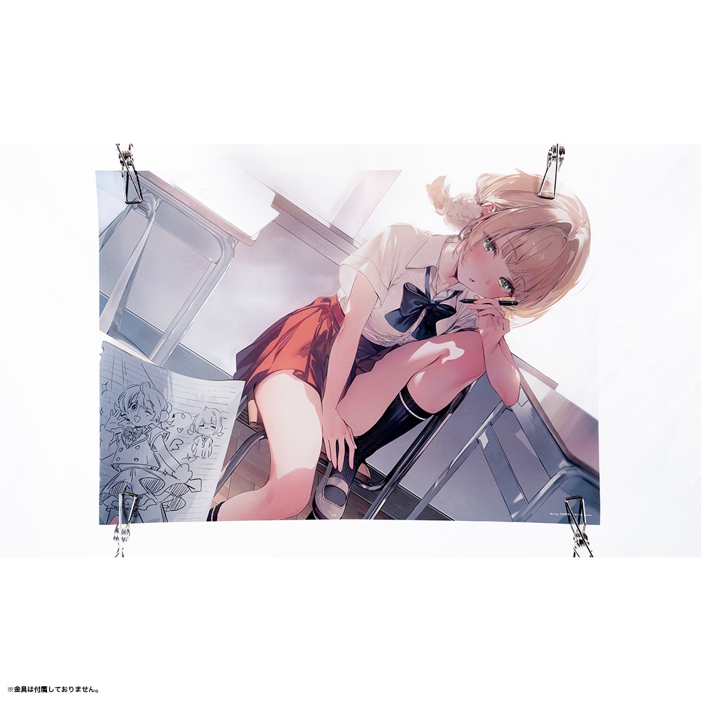 A3クリアポスター2枚セットB(イラスト:うみぼうず、木澄 玲生)