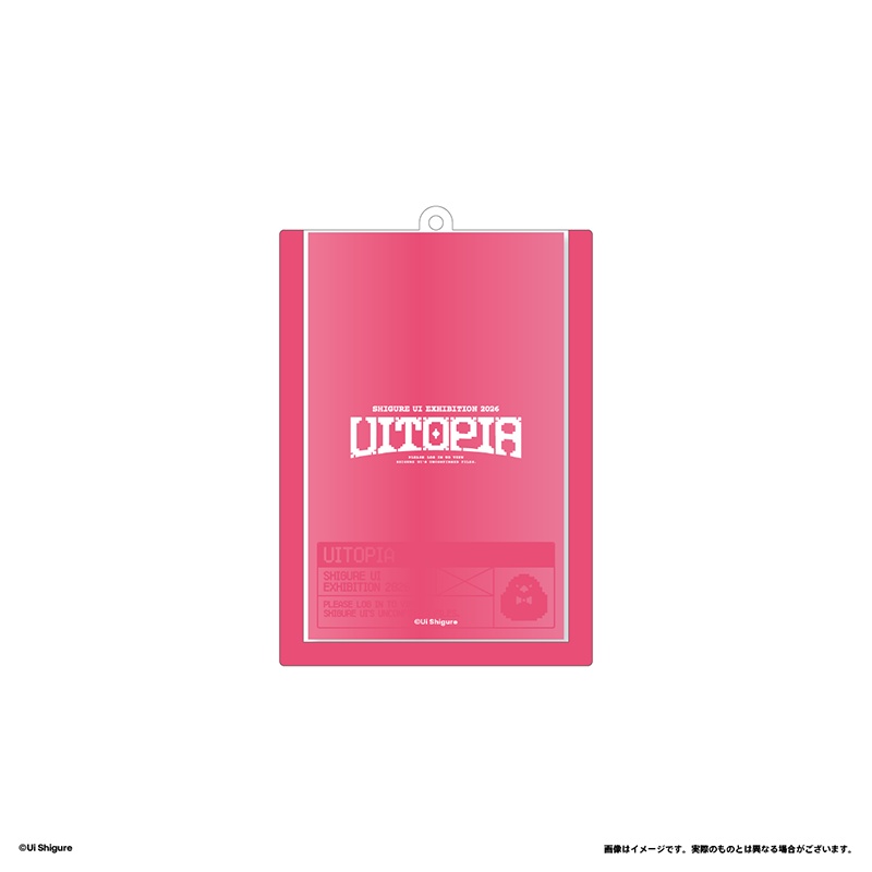 “Uitopia”アクリルカードホルダー