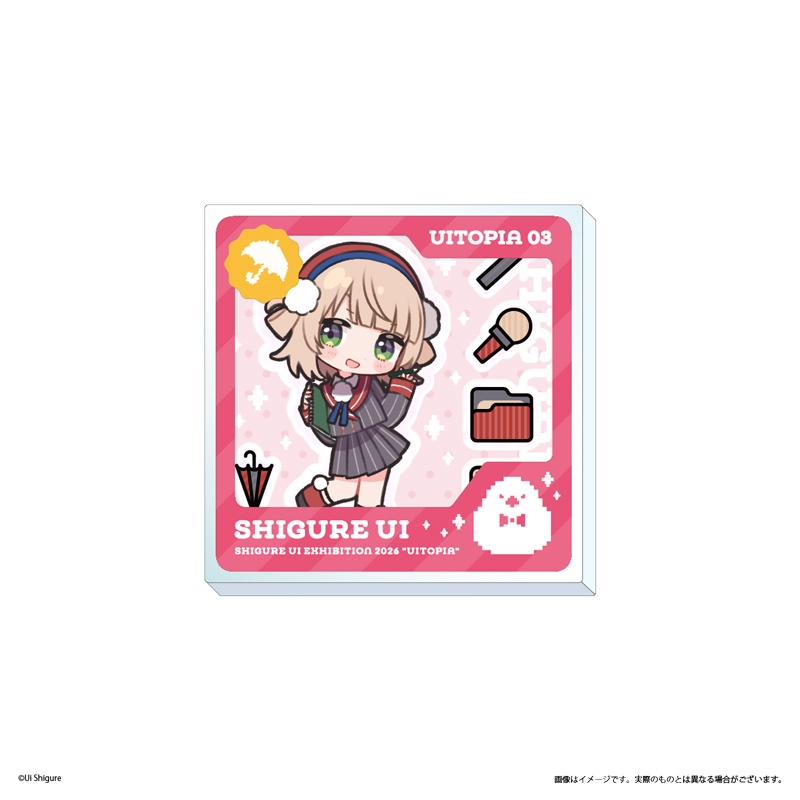 PKG風ミニアクリルブロック（通常衣装）