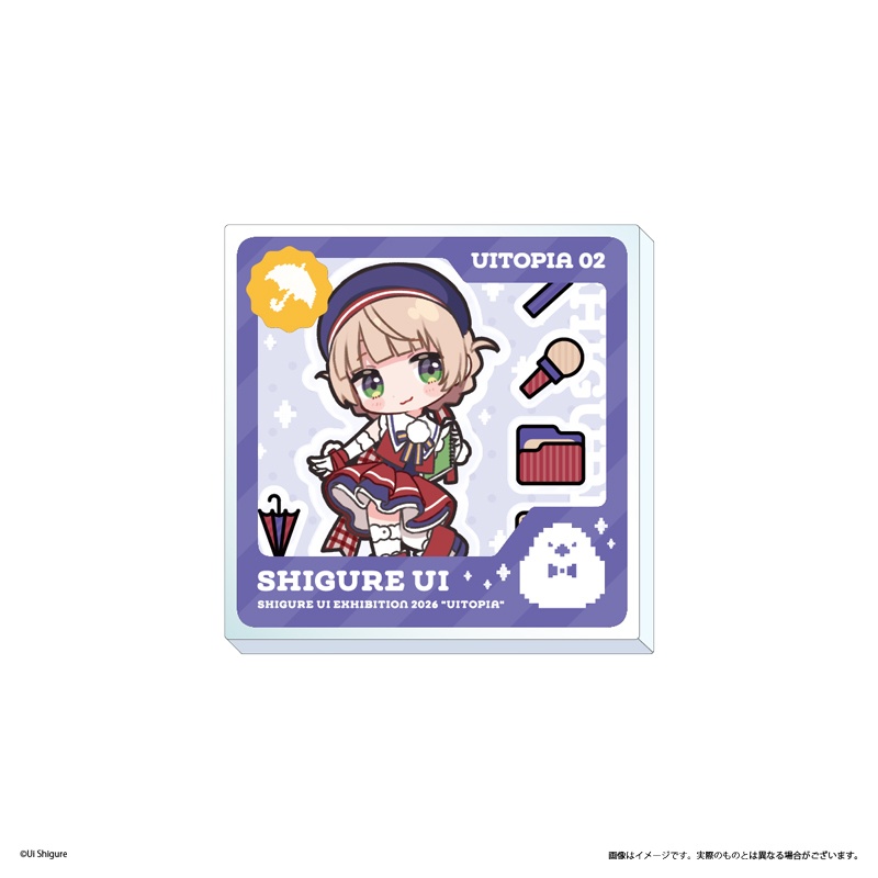 PKG風ミニアクリルブロック（5周年記念衣装）