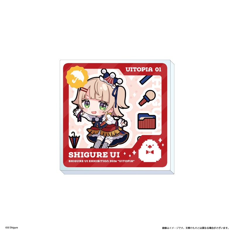 PKG風ミニアクリルブロック（7周年記念衣装）