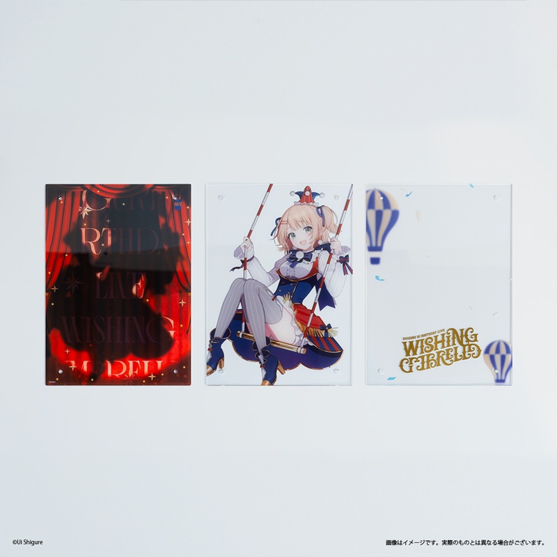 3レイヤーアクリルパネルスタンド(“Wishing Umbrella” ver.)