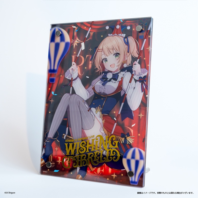 3レイヤーアクリルパネルスタンド（“Wishing Umbrella” ver.）