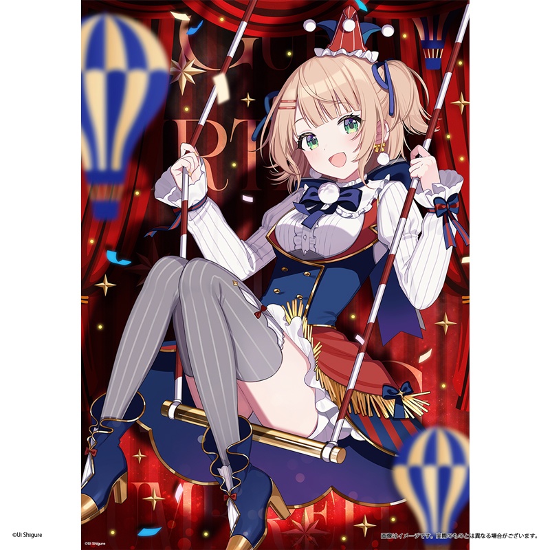 【限定10点／サイン入り証明書付き/B2サイズ】Wフレーム積層アート（Wishing UmbrellaKV）