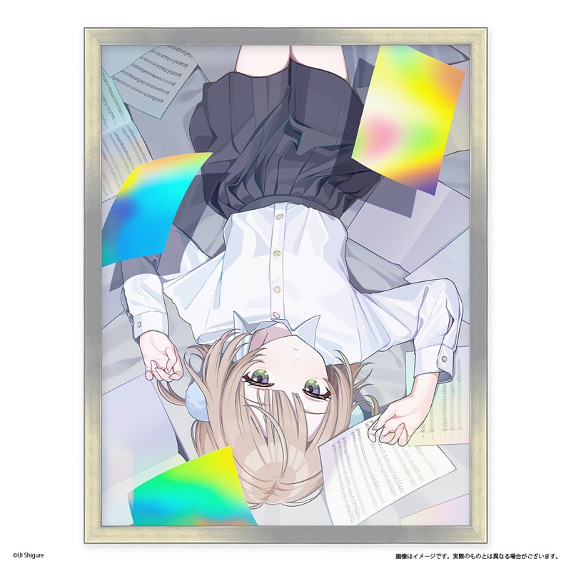 【受注生産】A4オーロラアート複製原画（“MUSIC_AREA” ver.）