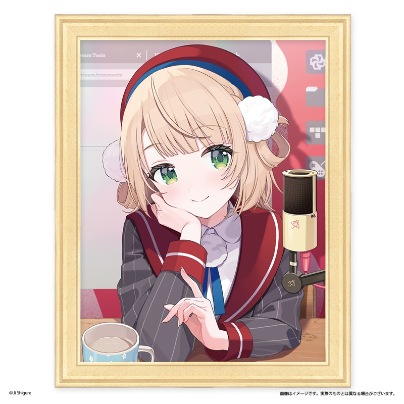 【受注生産】A4オーロラアート複製原画（“STREAMING_AREA” ver.）