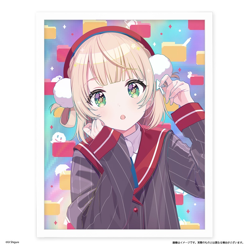 【受注生産】A4オーロラアート複製原画（“Uitopia” ver.）