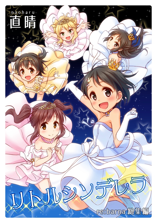 同人手描きイラスト「お嬢様とメイドの夏休み」オリジナル 色紙