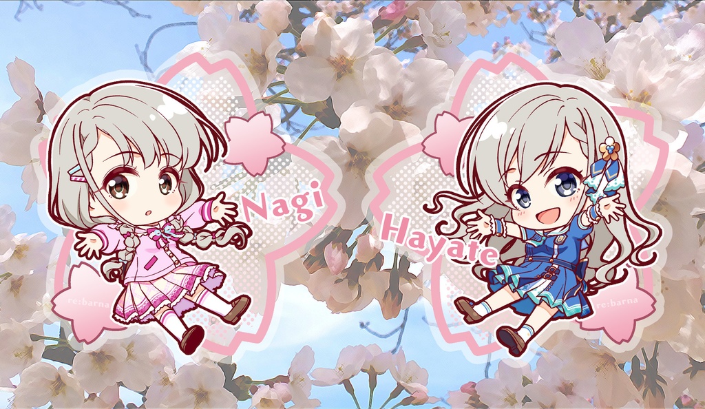 ★特価セール★[同人グッズ]さくらアクリルキーホルダー（久川凪／久川颯）