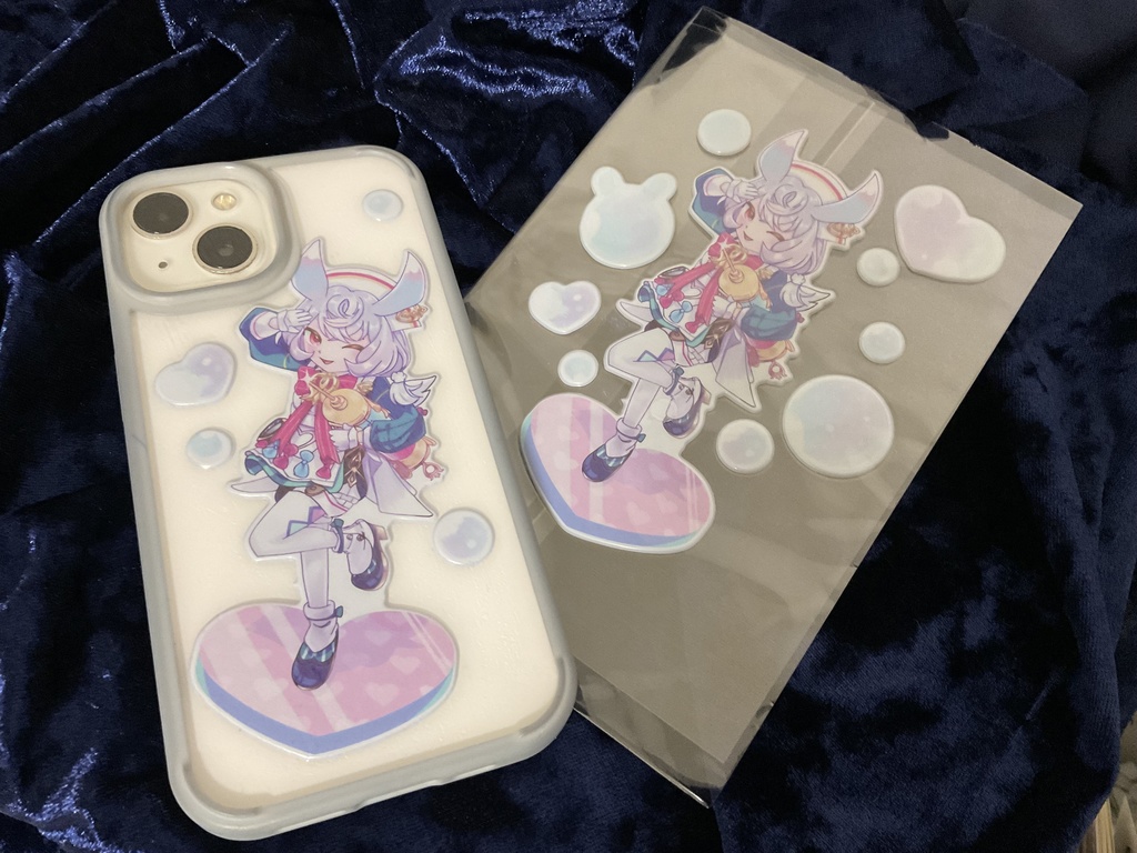 シグウィンのぷくぷくあわあわシール