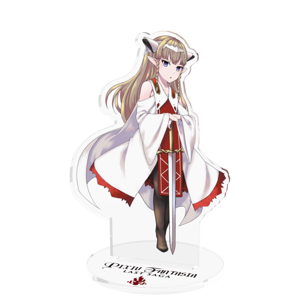pixivファンタジア Last Saga『山の女王ファリア』アクリルフィギュア