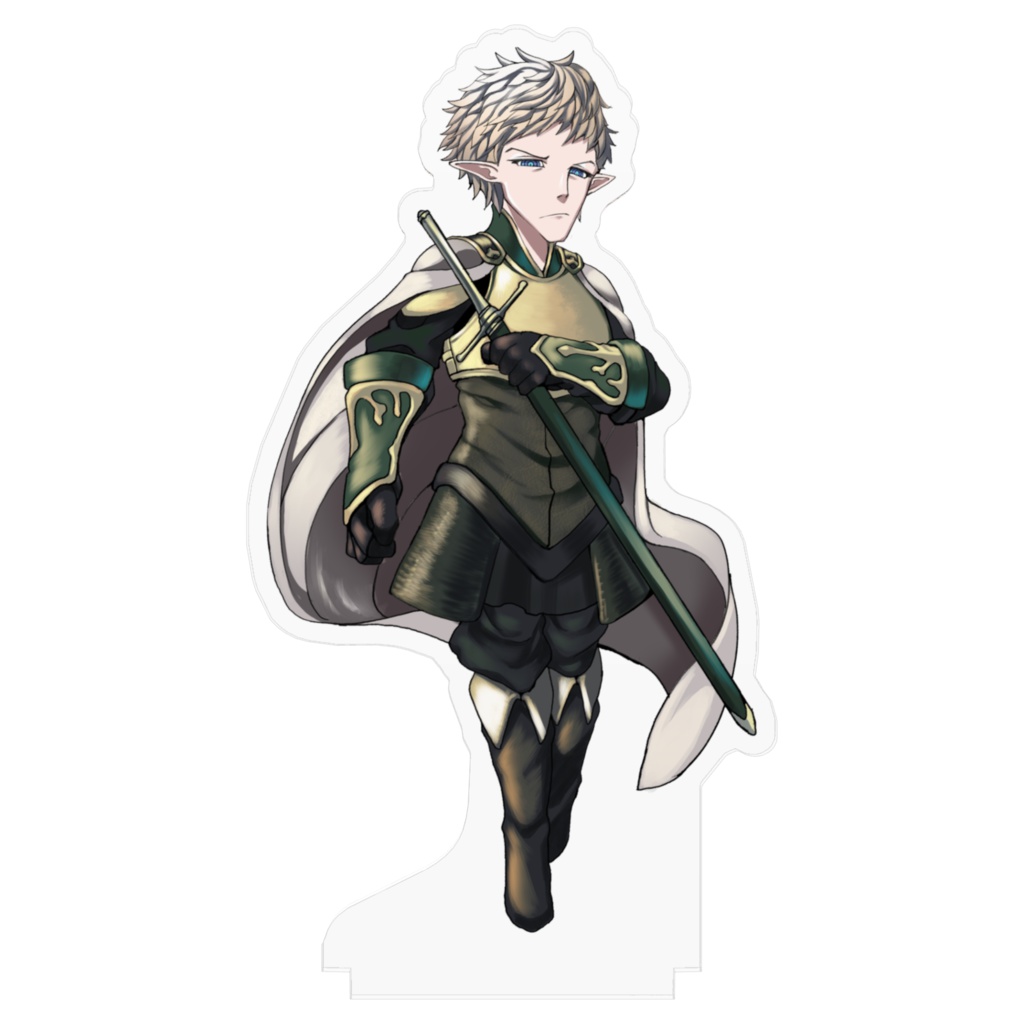 pixivファンタジア Last Saga『精霊王エリオン』アクリルフィギュア