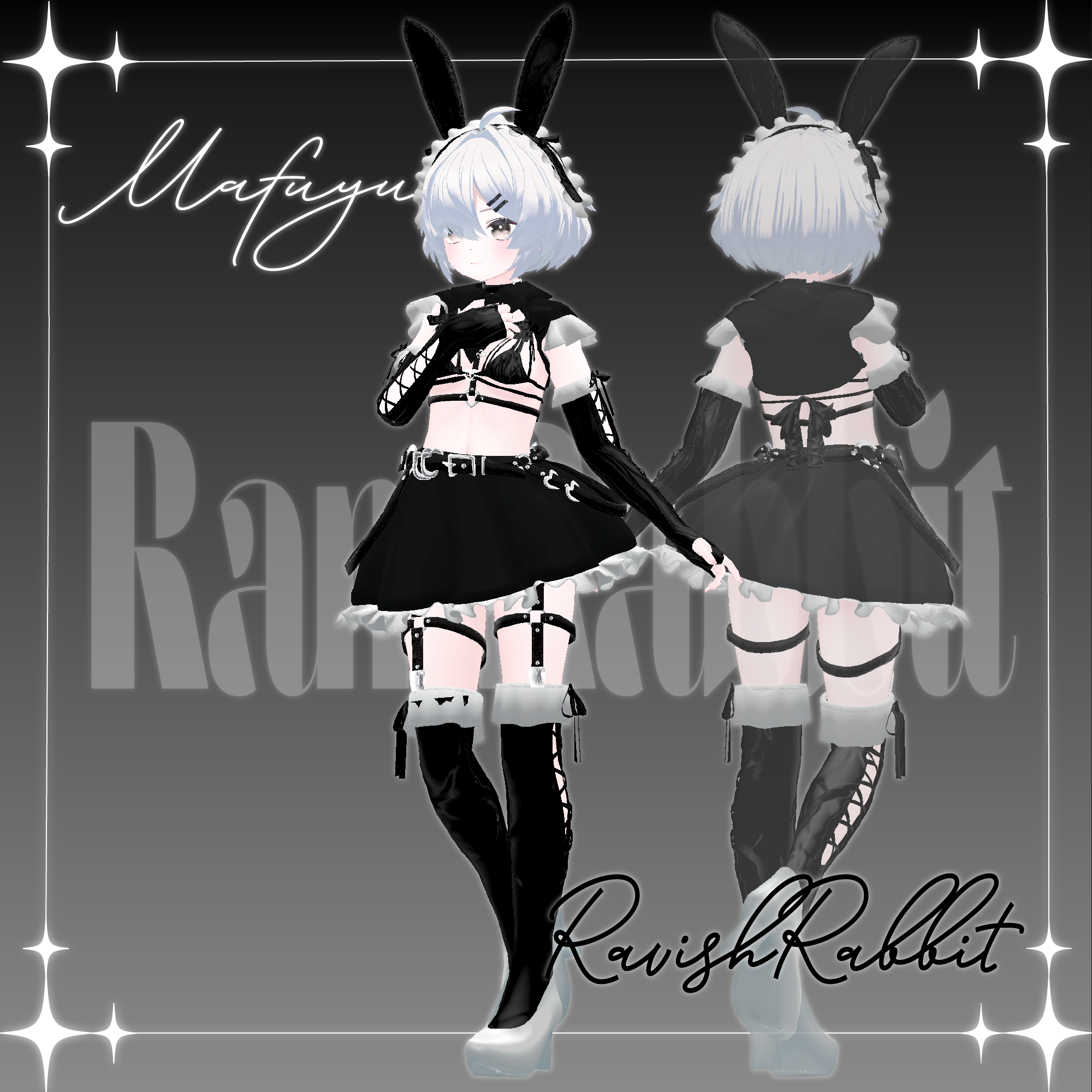 【12アバター対応】RavishRabbit【VRChat】 - Ram Rabbit - BOOTH