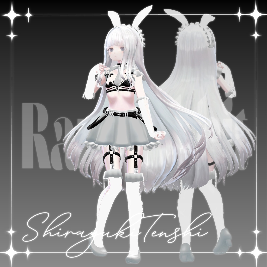 【12アバター対応】RavishRabbit【VRChat】