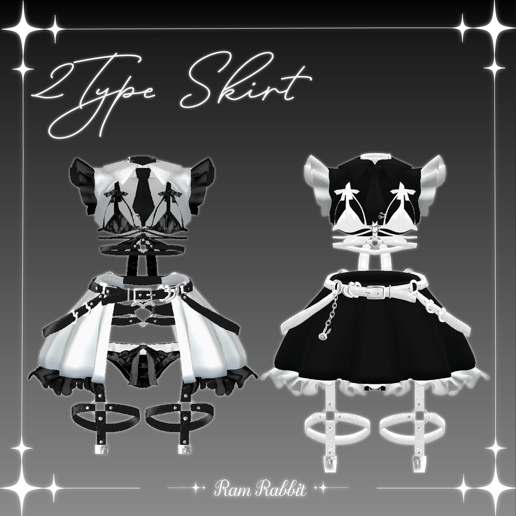 【12アバター対応】RavishRabbit【VRChat】