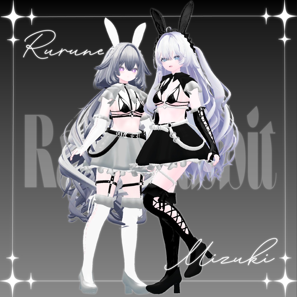 【12アバター対応】RavishRabbit【VRChat】