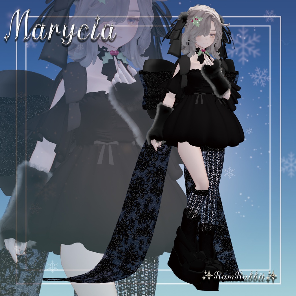 【18アバター対応】Winter Velvet【VRChat】