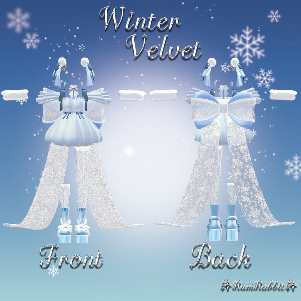 【18アバター対応】Winter Velvet【VRChat】