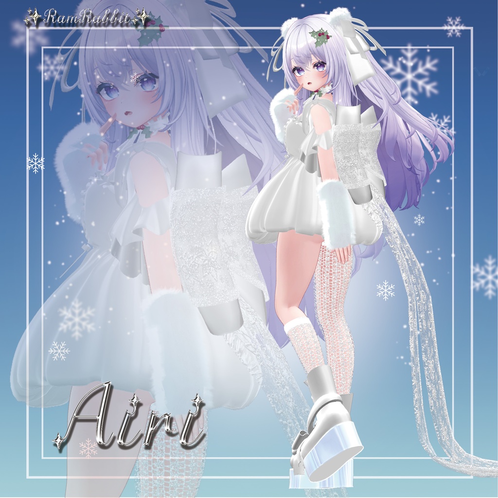 【18アバター対応】Winter Velvet【VRChat】