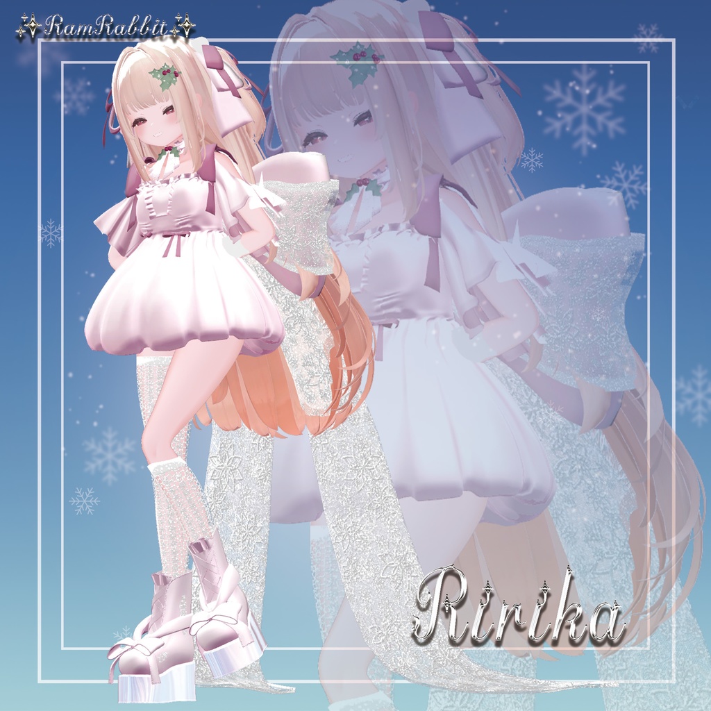 【18アバター対応】Winter Velvet【VRChat】