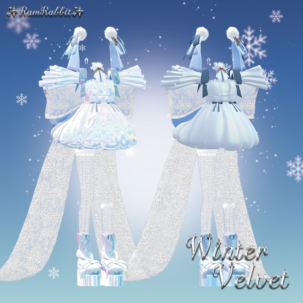 【18アバター対応】Winter Velvet【VRChat】